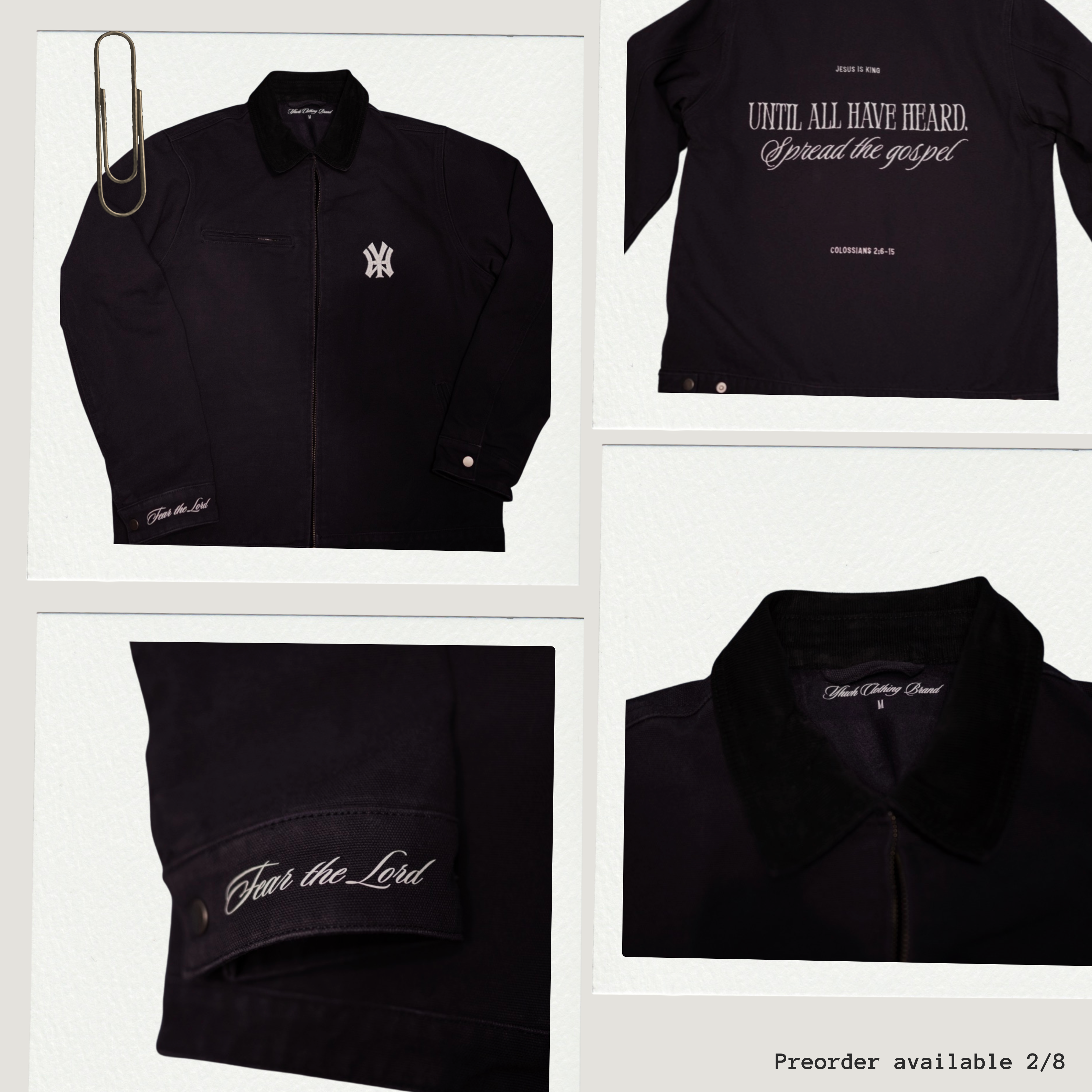 Colossians Canvas Jacket